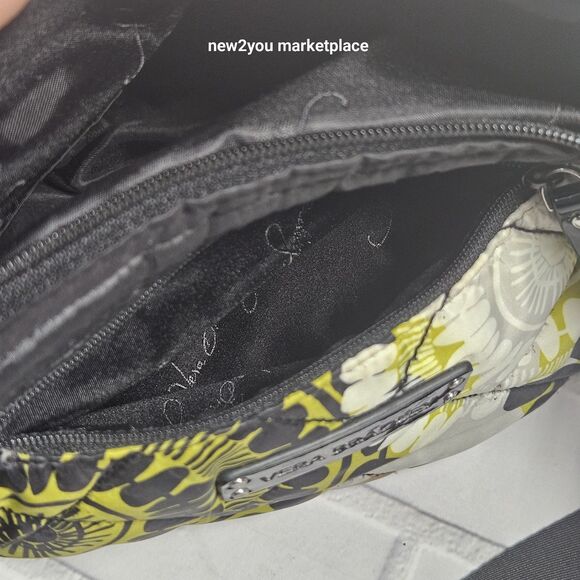 2 Vera Bradley Cocoa Moss Crossbody Shoulder Bag Floral Paisley w/ Frannie purse - Picture 6 of 16